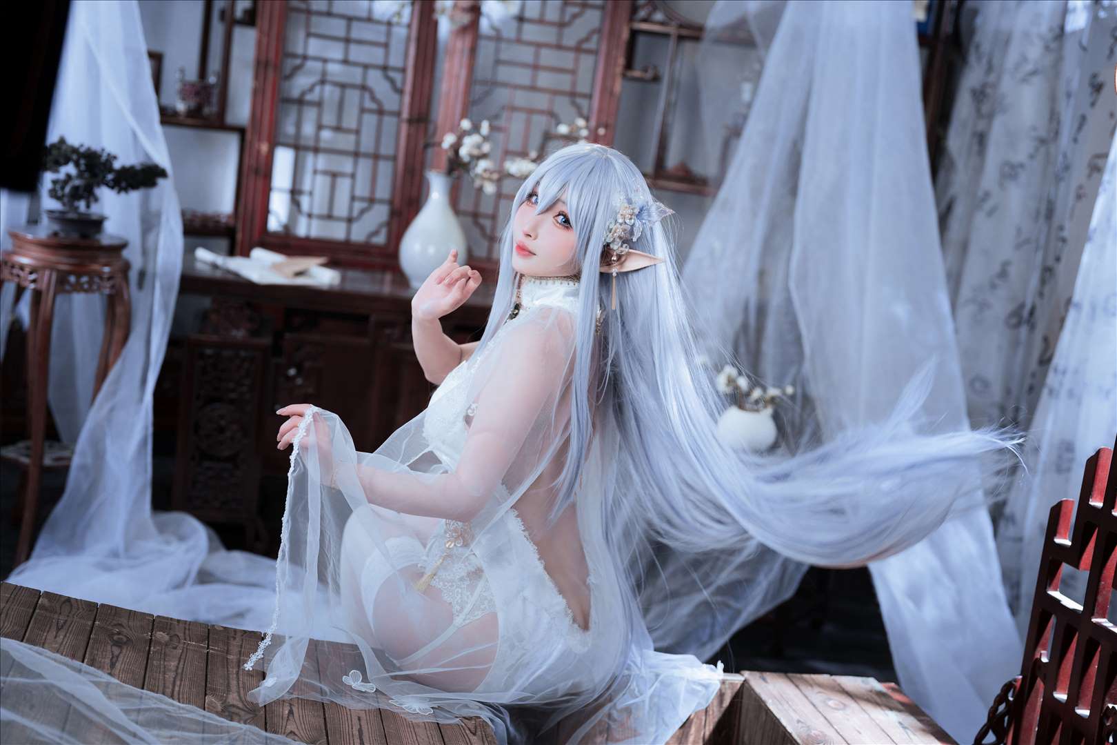 Coser@rioko凉凉子 VOL.137 阿尔比恩旗袍[45P-11V-385.8M]预览图